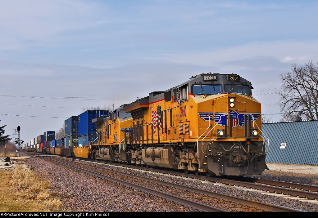 UP 2601 (Stenciled Number Board)